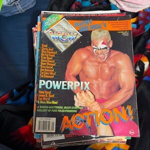 A wrestling magazine